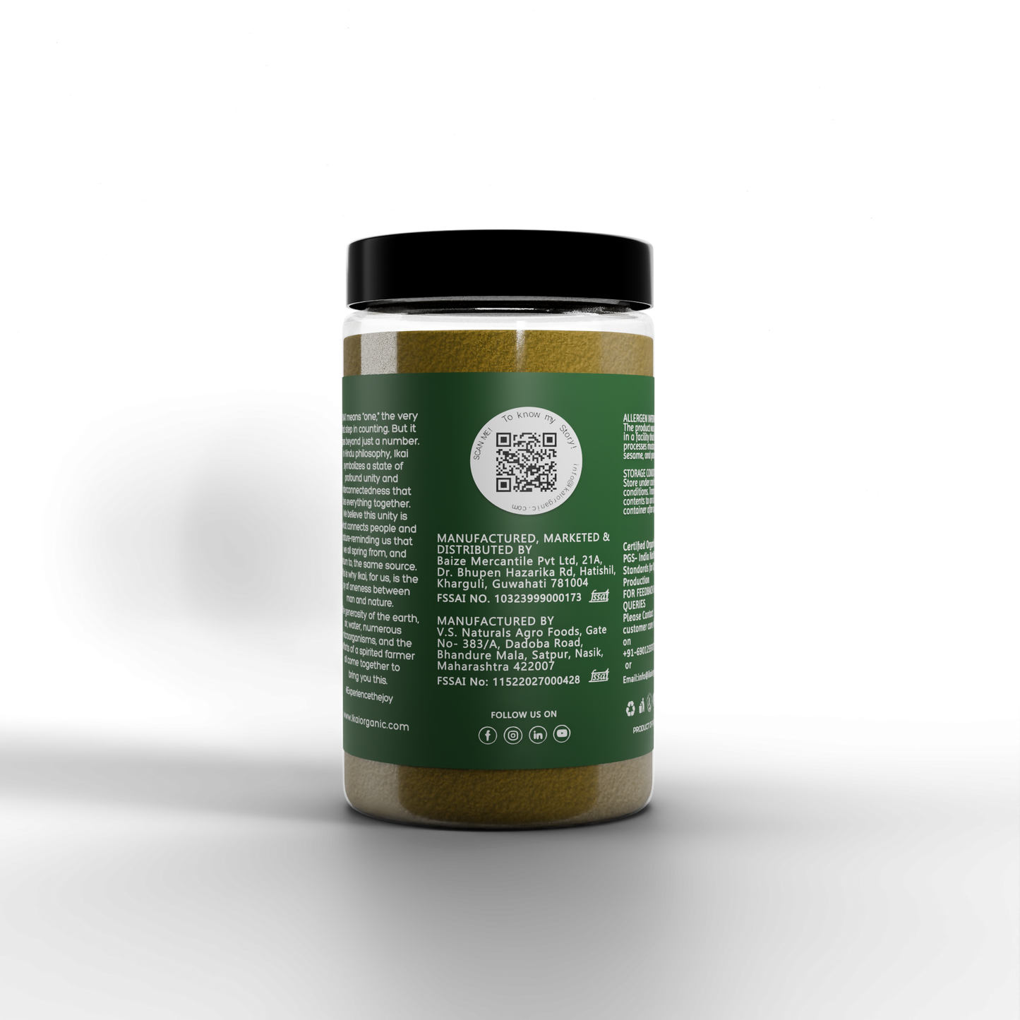 5 - Organic Coriander Powder  - 100g