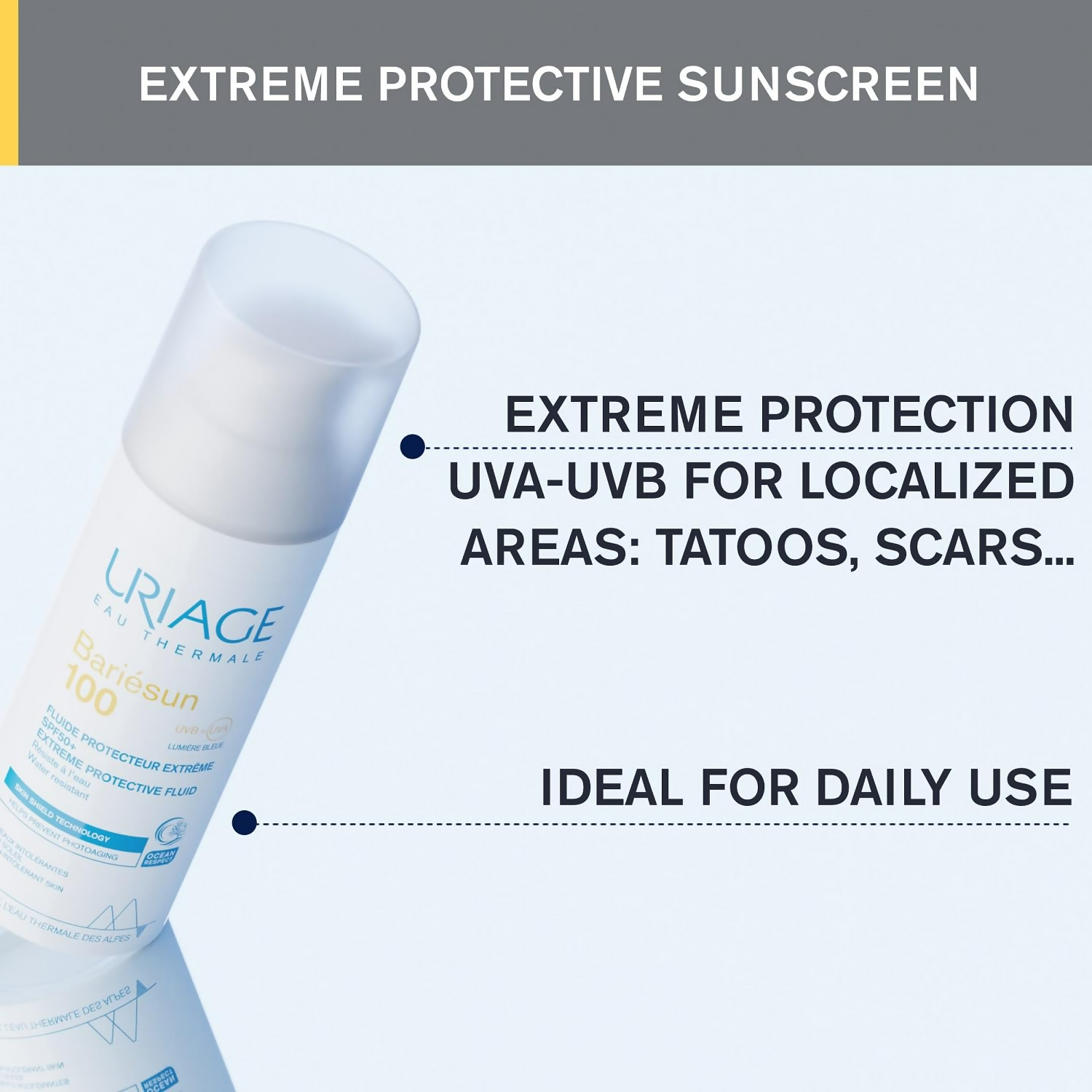 Uriage Bariesun 100 Extreme Protective Fluid SPF 50+ - Distacart