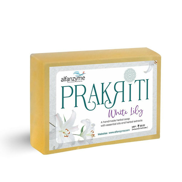 Prakriti Herbal Soap White Lily - Distacart