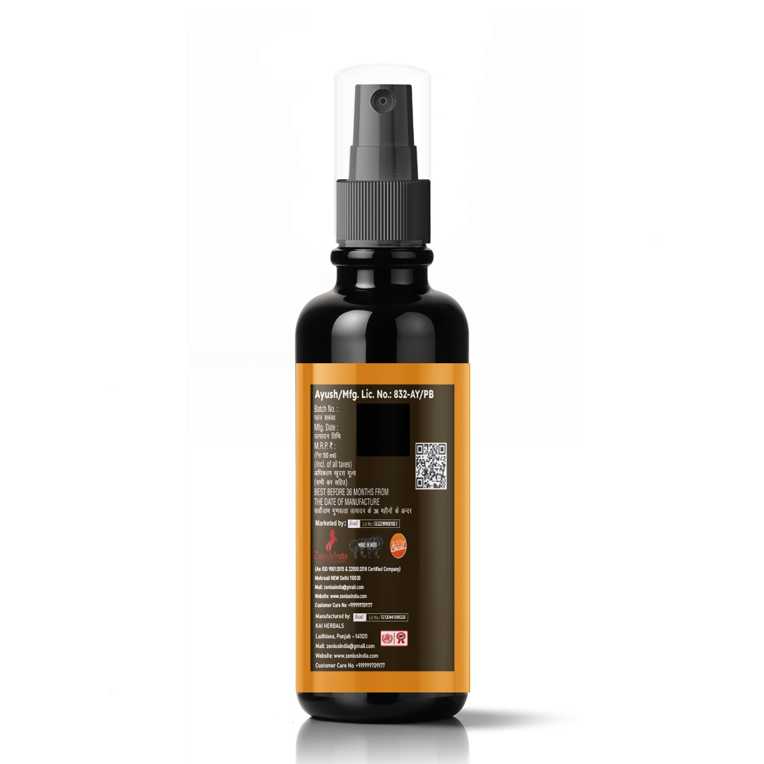 Zenius Vitamin C Face Serum for Reduce Dark Spots and Whitening - Dista