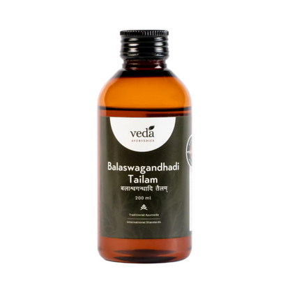 Veda Ayurvedics Balaswagandhadi Tailam - Distacart