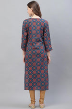 Thumbnail for Ahika Women Cotton Printed Simple Daily Wear Kurti - Distacart