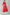 Ahika Red Floral Printed Keyhole Neck Kurta - Distacart