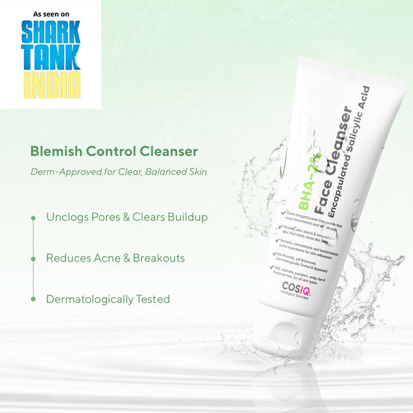 Cos-IQ BHA-2% Salicylic Acid Face Cleanser