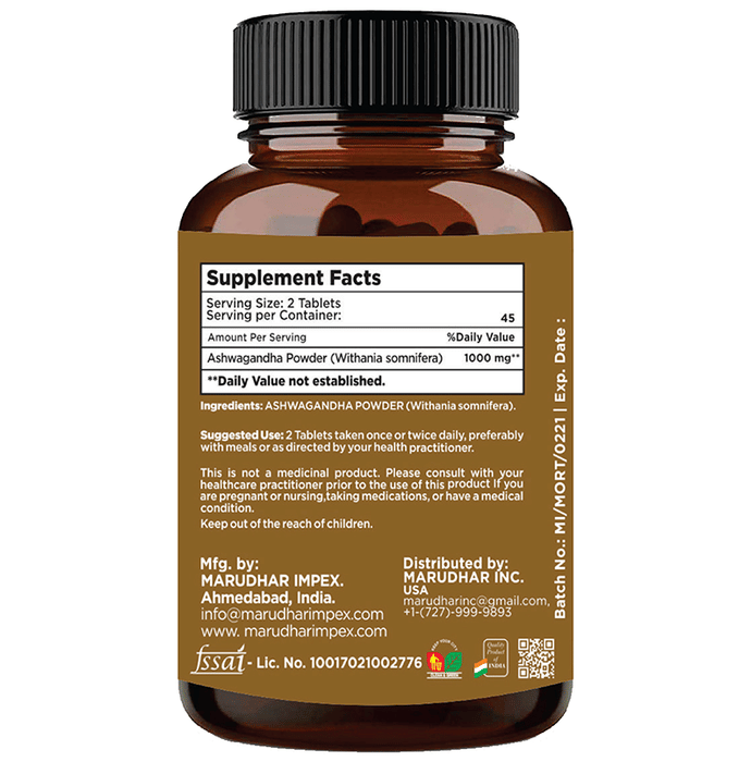 Minature Ashwagandha Tablet