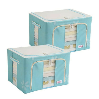 BlushBees Living Box - Wardrobe Organizer, Storage Boxes for Clothes with Zip - Dista
