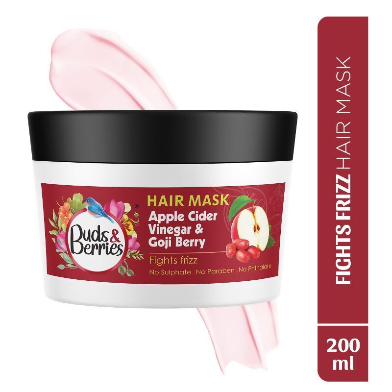 Buds & Berries Apple Cider Vinegar & Gojiberry Conditioning Hair Mask - Distacart