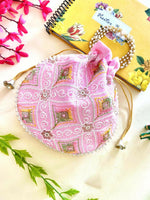 Thumbnail for Joban Fashion Potli Bags - Light Pink