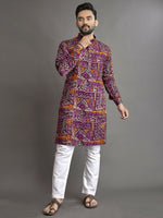 Thumbnail for Anaita Multicolor Printed Cotton Straight Kurta - Distacart