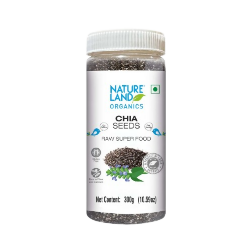 Nature Land Organics Edible Chia Seeds - Distacart