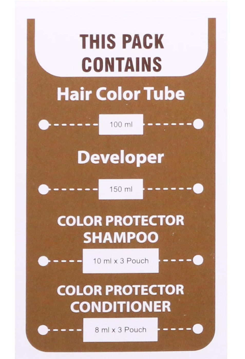 Kerastem Hair Color Dark Brown No 3 - Distacart