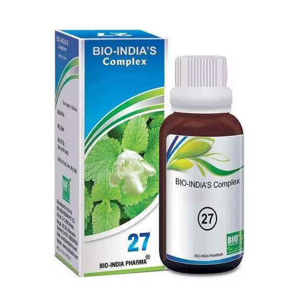 Bio India Homeopathy Complex 27 Drops - Distacart