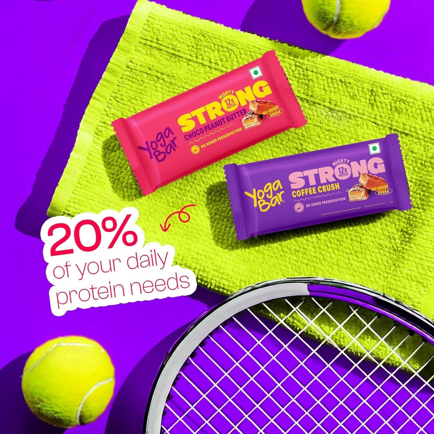 Yoga Bar Strong Choco Peanut Butter Bar