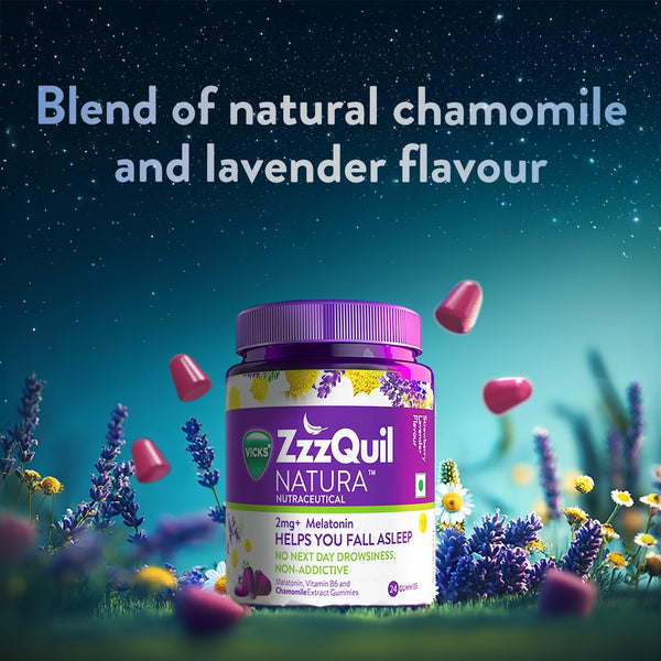 Vicks ZzzQuil Natura Melatonin Sleep Gummies