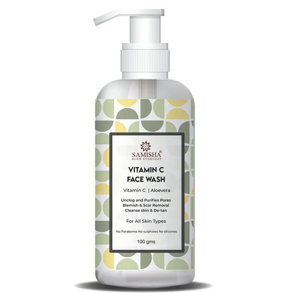 Samisha Vitamin C Face Wash - Distacart
