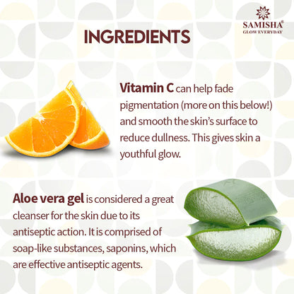 Samisha Vitamin C Face Wash - Distacart