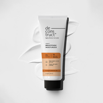 Deconstruct Niacinamide Brightening Face Moisturizer 5% Niacinamide + 1% Kojic Acid + 5% Vitamin C - Distacart