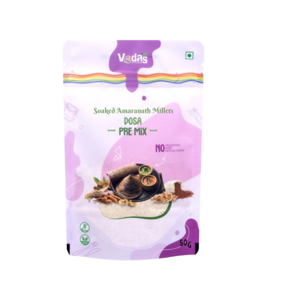 Vedas Kitchen Soaked Amaranth Millets Dosa Premix - Dista