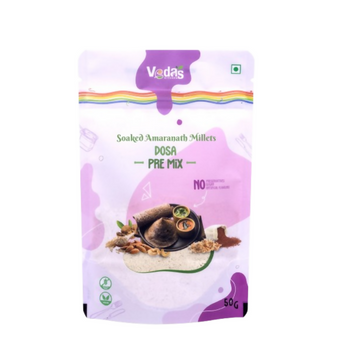 Vedas Kitchen Soaked Amaranth Millets Dosa Premix - Dista