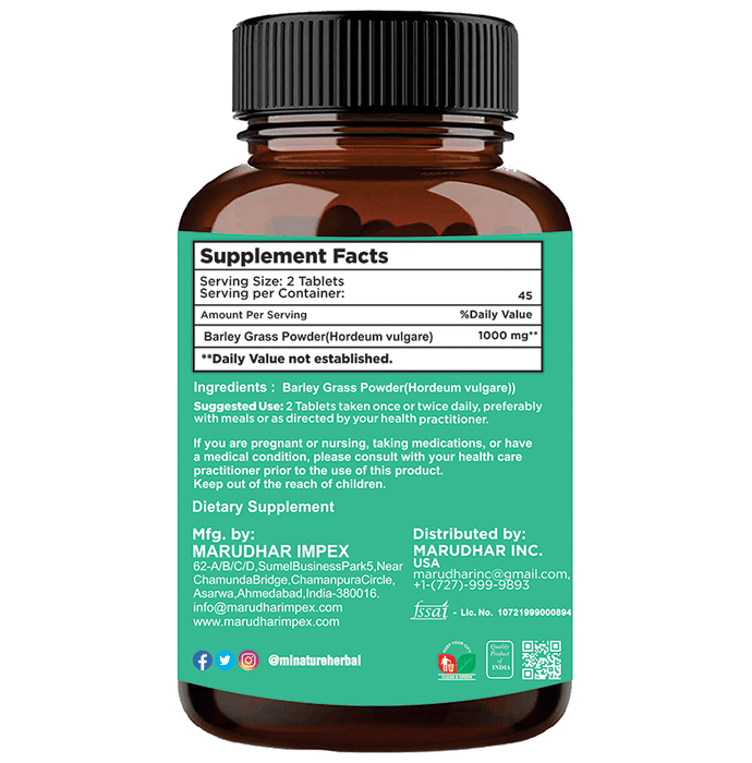 Minature Barlay Grass Tablet