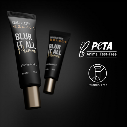 Swiss Beauty Select Blur It All Primer With Vitamin A & E - Distacart