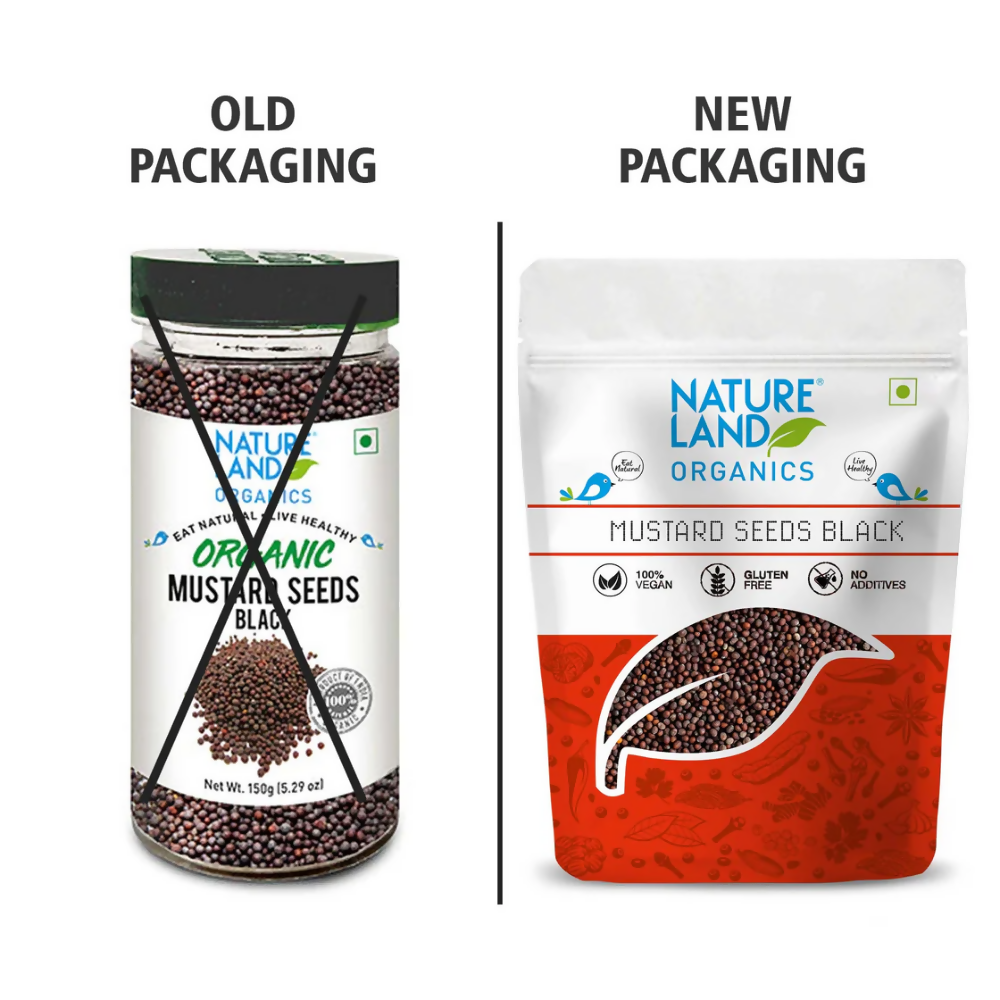 Nature Land Organics Mustard Black - Distacart
