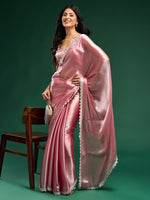 Thumbnail for kasee Solid Embellished Saree - Distacart