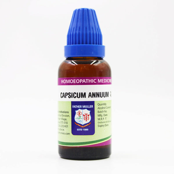 Father Muller Capsicum Annuum Mother Tincture Q - Distacart