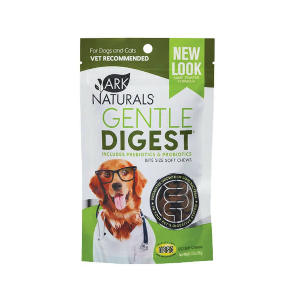 Ark Naturals Gentle Digest Soft Chew For Cats & Dogs - Distacart