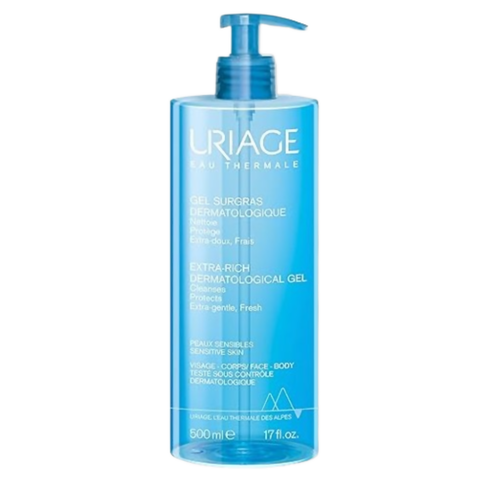 Uriage Extra-Rich Dermatological Face & Body Wash Shower gel - Distacart