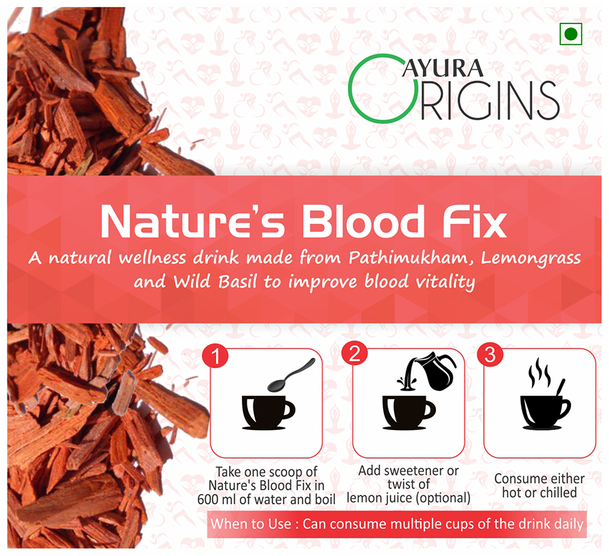 Ayura Origins Nature's Blood Fix Powder - Distacart