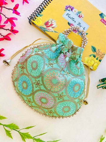 Joban Fashion Potli Bags - Multicolor - Dista