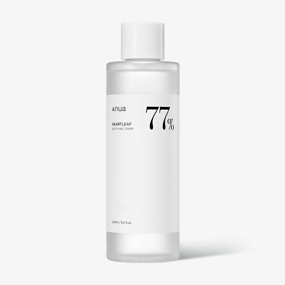 Anua Heartleaf 77% Soothing Toner - pH 5.5 Skin Trouble Care, Calming Skin, Refreshing, Purifying - Korean Skincare - Distacart