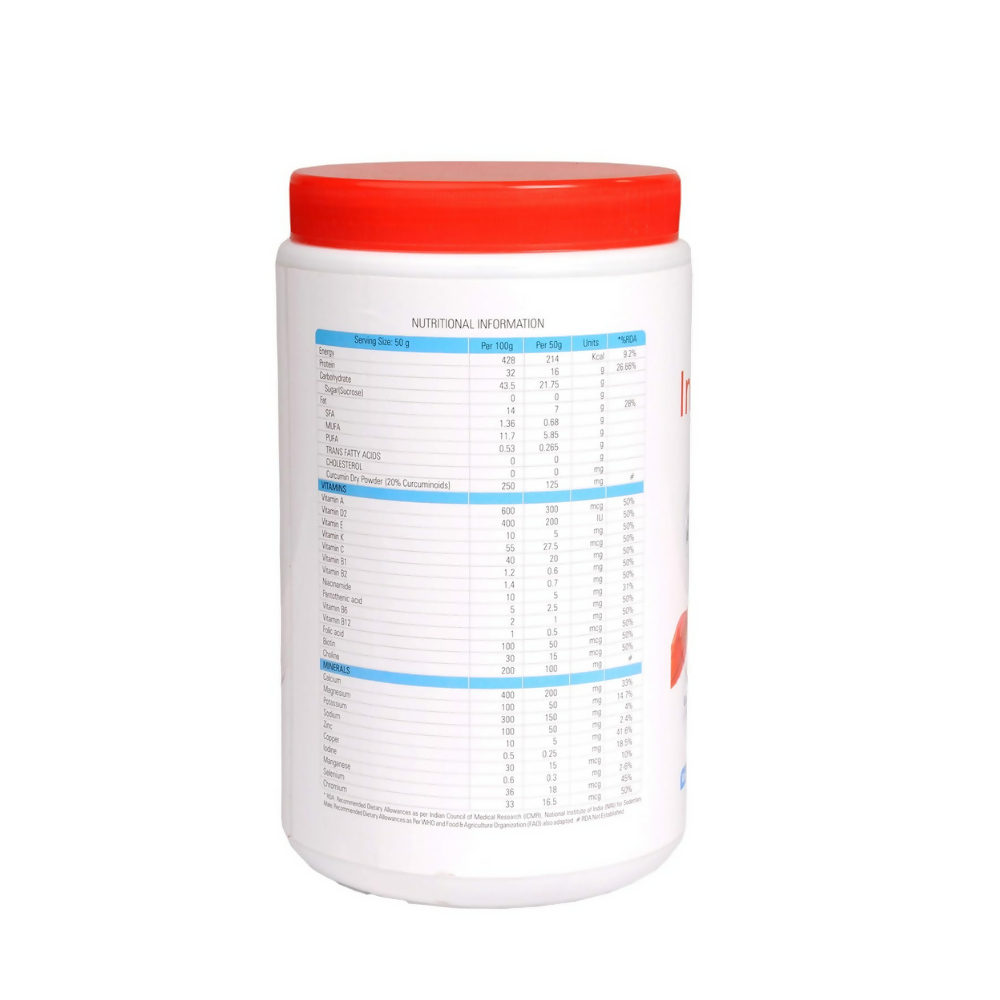 InstaRecov Beginner's Whey Protein Enriched with Curcumin by OmniWellness Vanilla Flavour - Distacart