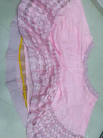 Thumbnail for Jyoti Fashion Dreamy Baby Pink Silk Thread with Paper Mirror & Cut work Lehenga Choli with Dupatta - Distacart