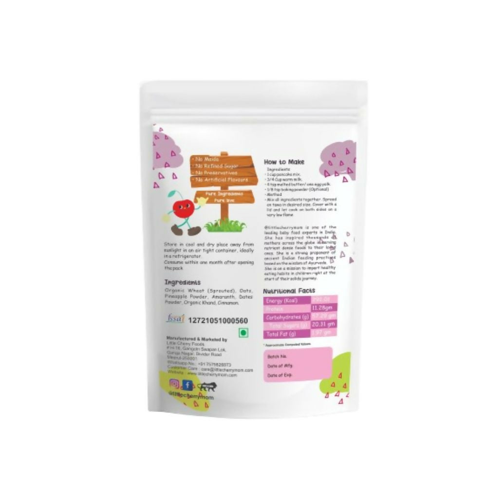 Littlecherrymom Pancake Mix Wheat Amaranth Pineapple - Distacart