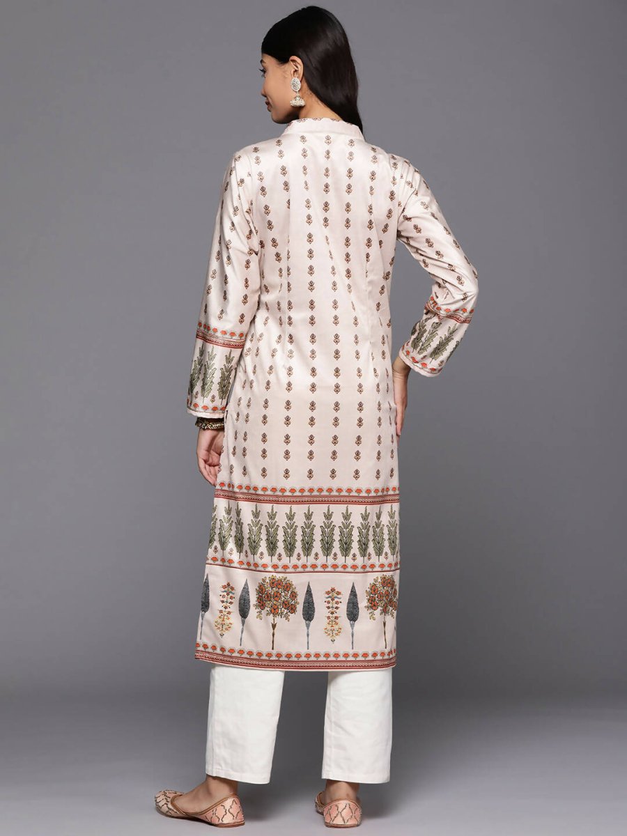 Ahalyaa Women's Traditional wear Kurta - Nude - Distacart