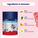 Thumbnail for Gritzo Super Gummies Multivitamin (7+y Kids) (Strawberry Flavour) - Distacart