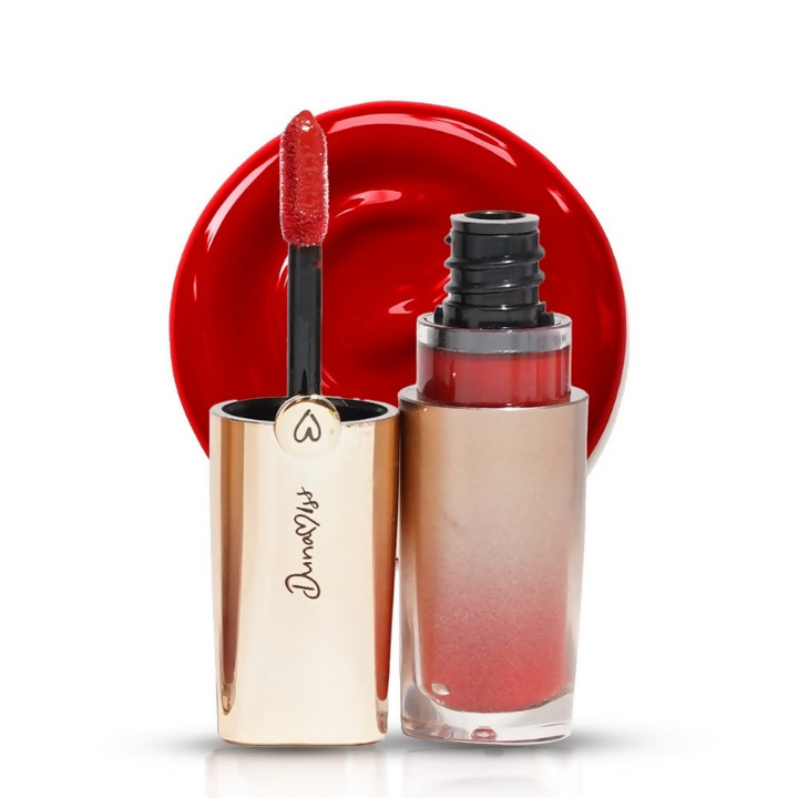 Dunamiss Ramona Hydrating Lip Oil Gloss Crimson Red Kiss - Distacart