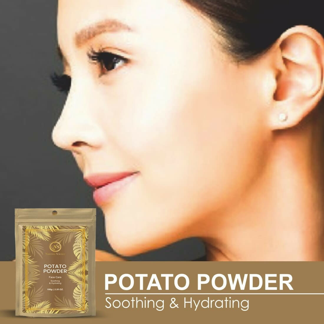 Nuerma Science Natural Potato Powder for Healthy Skin Lightening