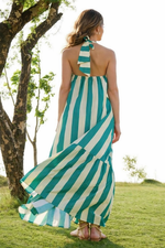 Thumbnail for Aayaa Designer Printed Full Flared Gown - Multi Color - Distacart