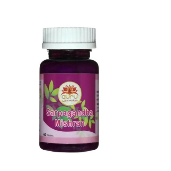 Guru Prasadam Sarpagandha Mishran Tablets - Distacart