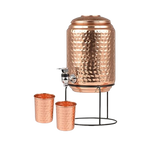 Thumbnail for Not Available Copper Water Dispenser with 2 Glass and Stand - Dista