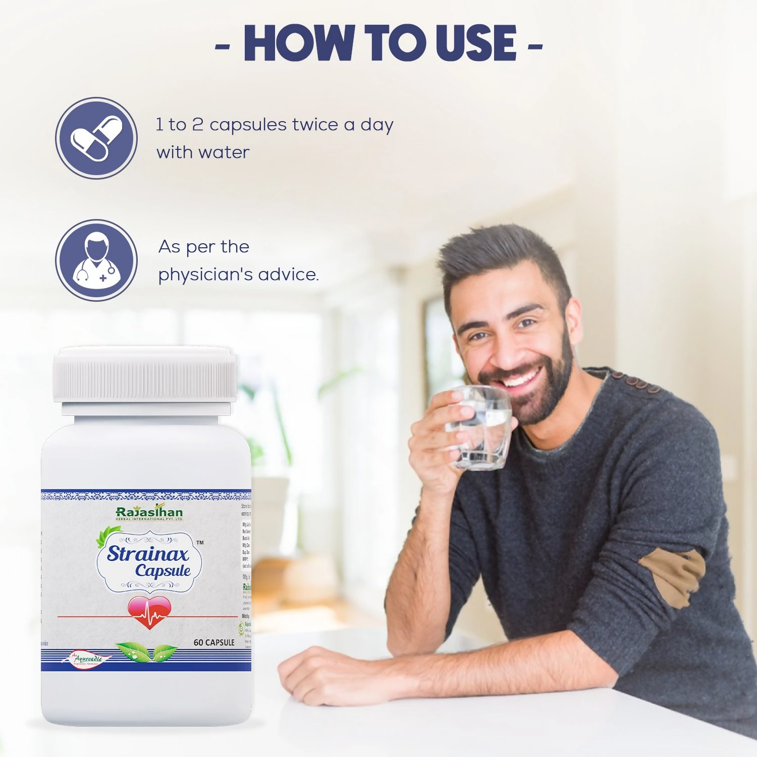 Rajasthan Herbals Strainax Capsules