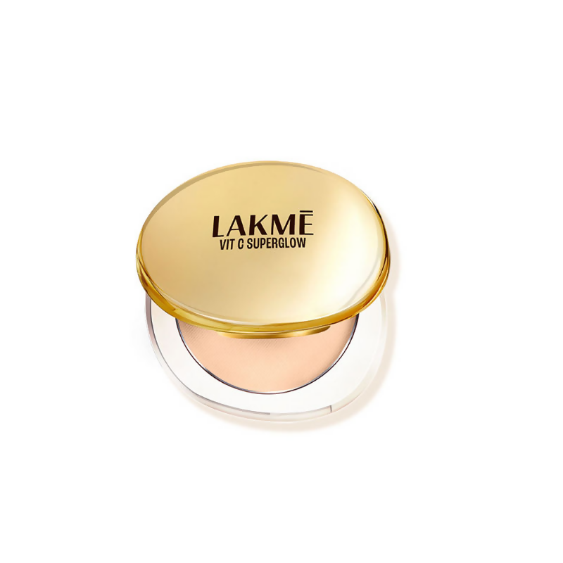 Lakme Vitamin C Superglow Skin Perfecting Compact with 1 % Vit C - Ivory - Distacart