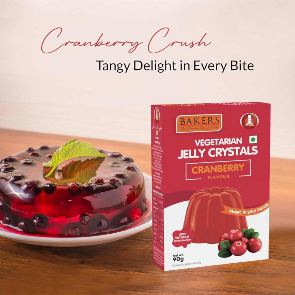 BAKERS Jelly Crystal - Strawberry, Blueberry, Raspberry, Cranberry - Dista