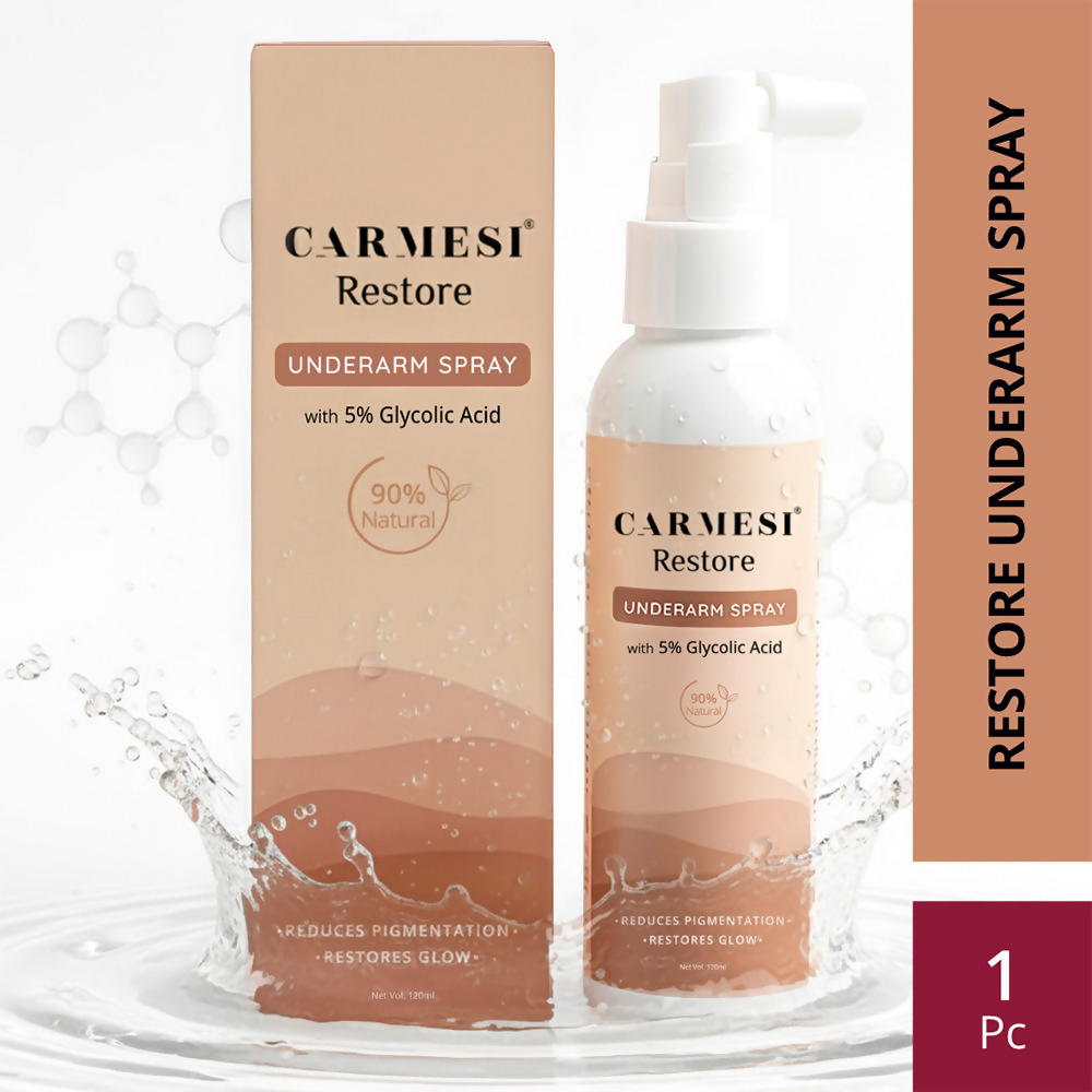 Carmesi Restore Underarm Spray With 5% Glycolic Acid - Distacart