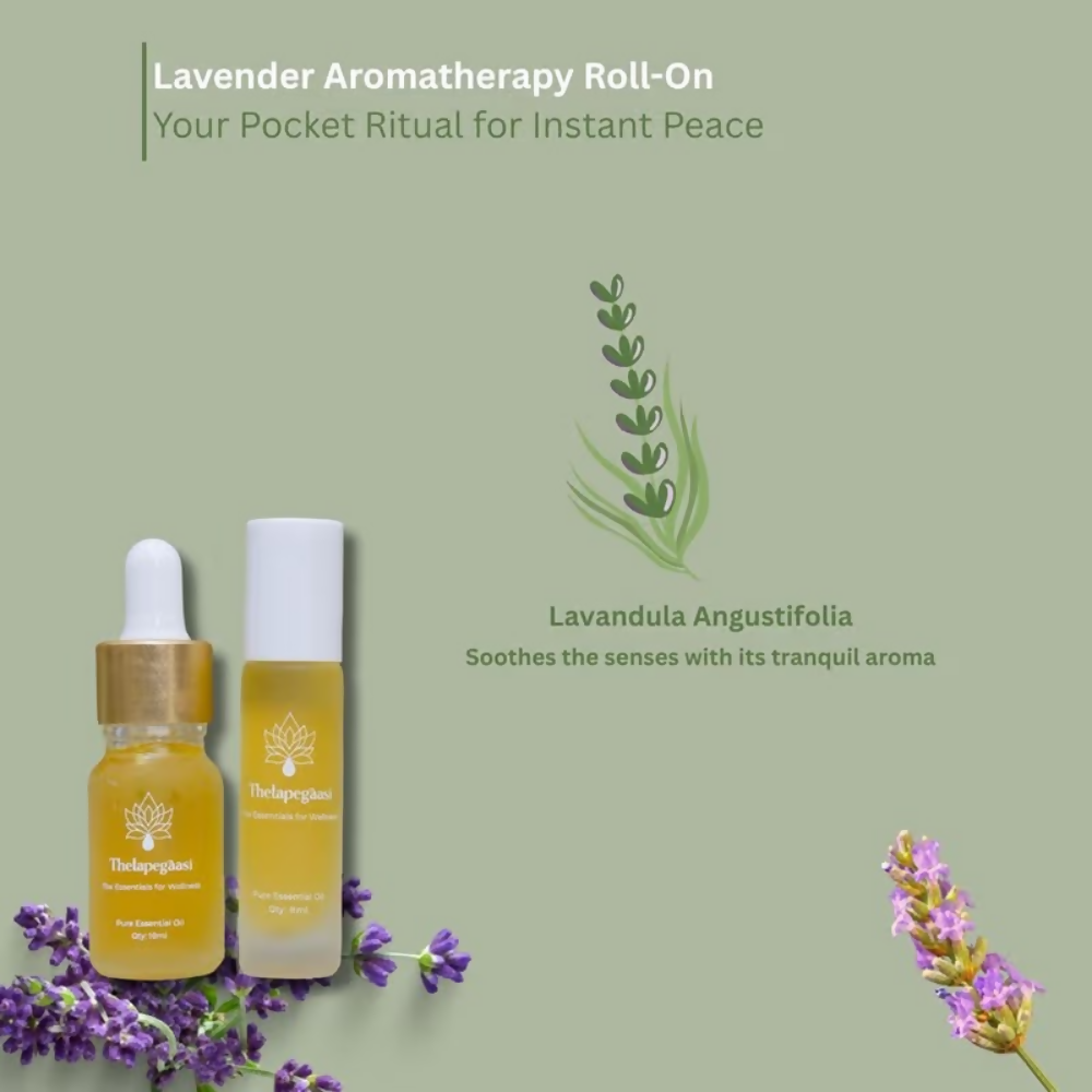Thetapegaasi Lavender Pure Essential Oil Roll-On - Dista