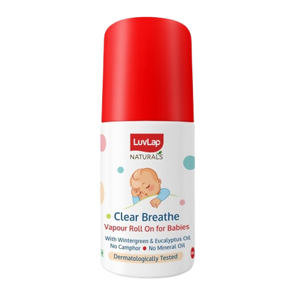 LuvLap Naturals Clear Breathe Vapour Roll On - Distacart