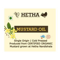 Thumbnail for Hetha Mustard Oil - Single Origin Cold Pressed - Distacart